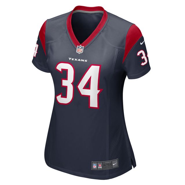 Maillot Nike Troy Hairston pour femme, bleu marine, joueur de match des Houston Texans