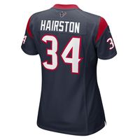 Women's Nike Troy Hairston Navy Houston Texans Game Player Jersey