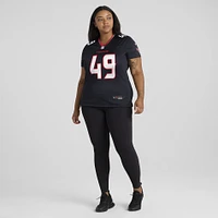 Maillot Nike Tucker Addington bleu marine pour femme des Houston Texans