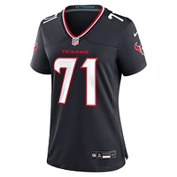 Maillot de match Nike Tytus Howard bleu marine pour femme des Houston Texans