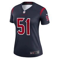 Maillot Nike Will Anderson Jr. pour femme, bleu marine, légende des Houston Texans