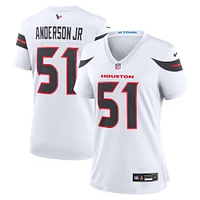 Maillot de match Nike Will Anderson Jr. des Houston Texans pour femme, blanc