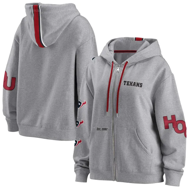 NFL WEAR by Erin Andrews Women's Full-Zip Hoodie - Gray