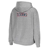 Lids Houston Texans WEAR by Erin Andrews Women's Team Full-Zip Hoodie -  Heathered Gray