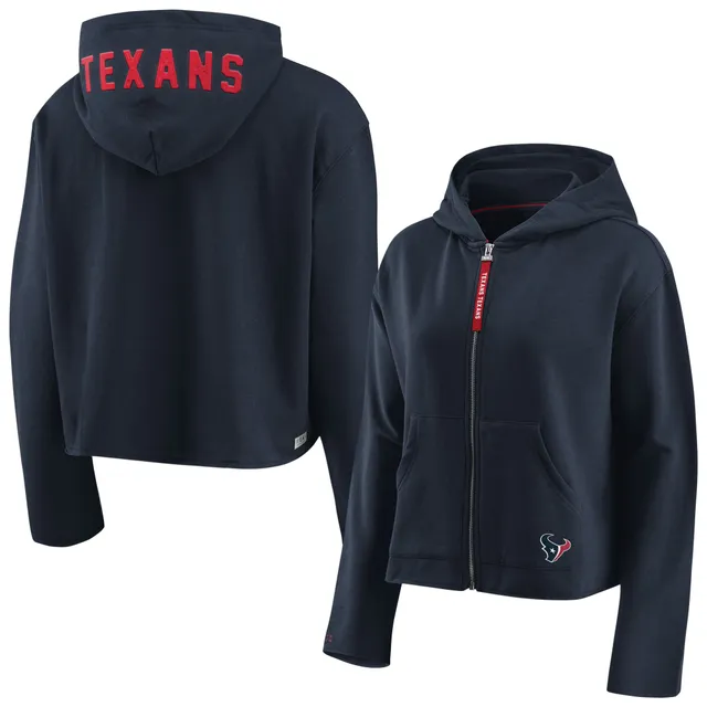 Lids Tennessee Titans WEAR by Erin Andrews Women's Team Full-Zip Hoodie -  Heathered Gray