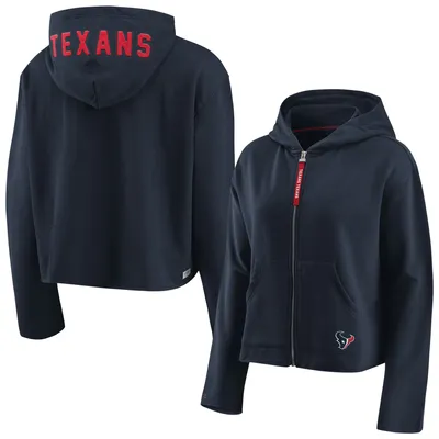 Lids Houston Texans WEAR by Erin Andrews Women's Full-Zip Hoodie -  Heathered Gray