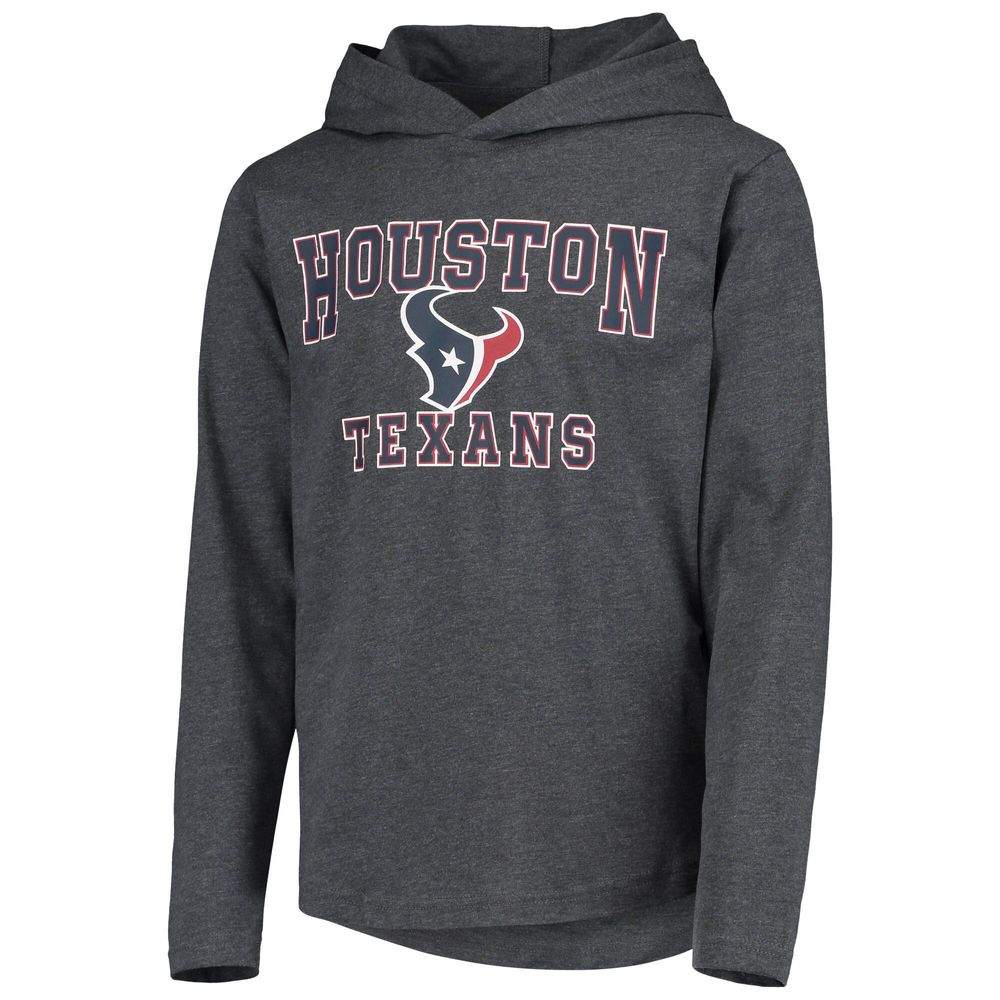 Lids Houston Texans Youth First Round Pick Long Sleeve Hoodie T