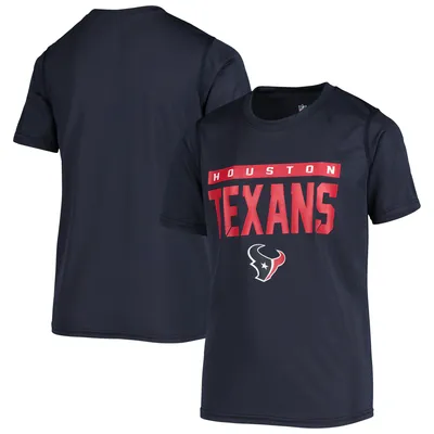 Houston Texans New Era Women's Training Camp Raglan V-Neck T-Shirt