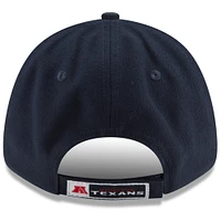 Casquette réglable 9FORTY Houston Texans League New Era pour jeune, bleu marine