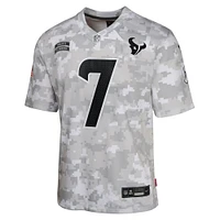 Youth Nike C.J. Stroud Arctic Camo Houston Texans 2024 Salute to Service Game Jersey