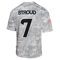 Youth Nike C.J. Stroud Arctic Camo Houston Texans 2024 Salute to Service Game Jersey