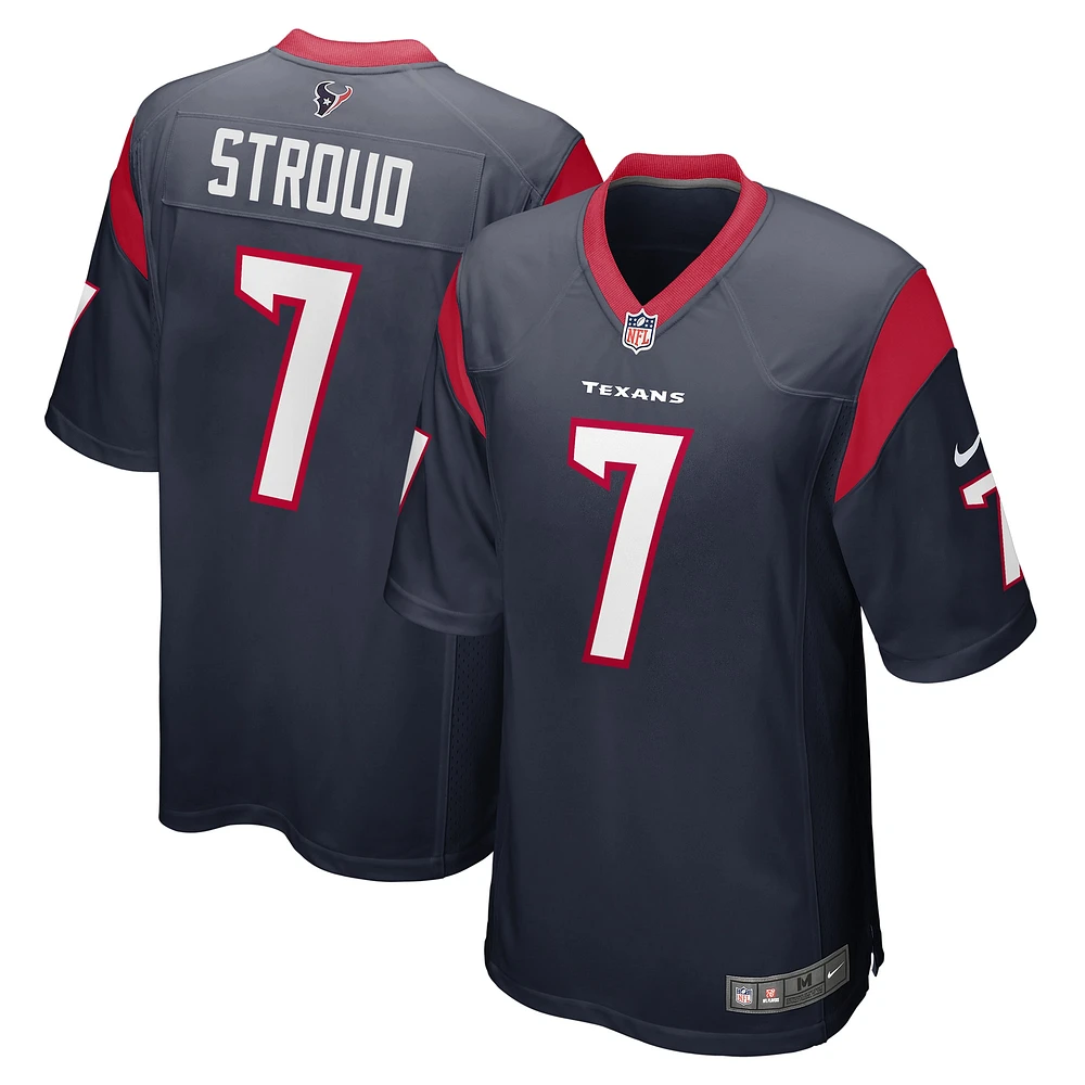 Youth Nike C.J. Stroud Navy Houston Texans Game Jersey