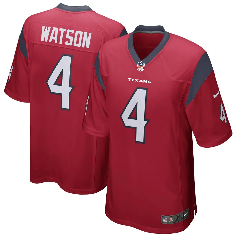 Nike Youth Nike Deshaun Watson Red Houston Texans Game Jersey