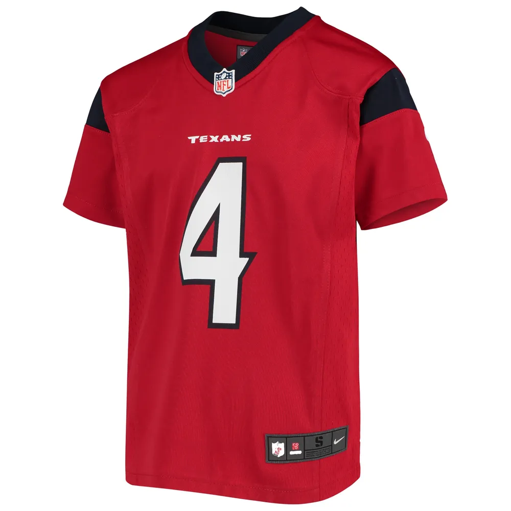 Nike Youth Nike Deshaun Watson Red Houston Texans Player Game Jersey