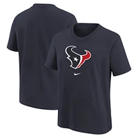 Youth Nike Navy Houston Texans Logo T-Shirt