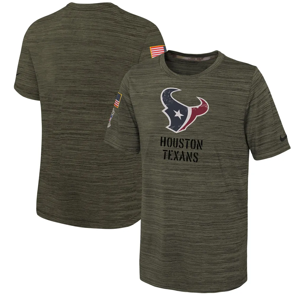 Lids Houston Texans Nike Youth 2022 Salute To Service Velocity T