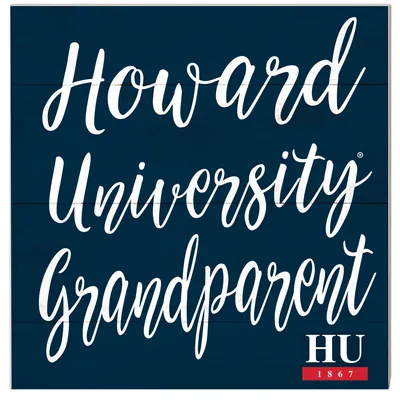 Howard Bison 10'' x 10'' Grandparent Plaque