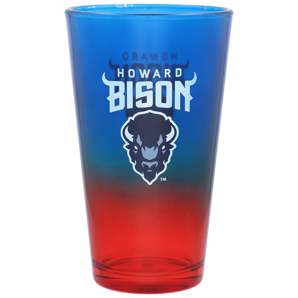 Howard Bison 16oz. Ombre Pint Glass