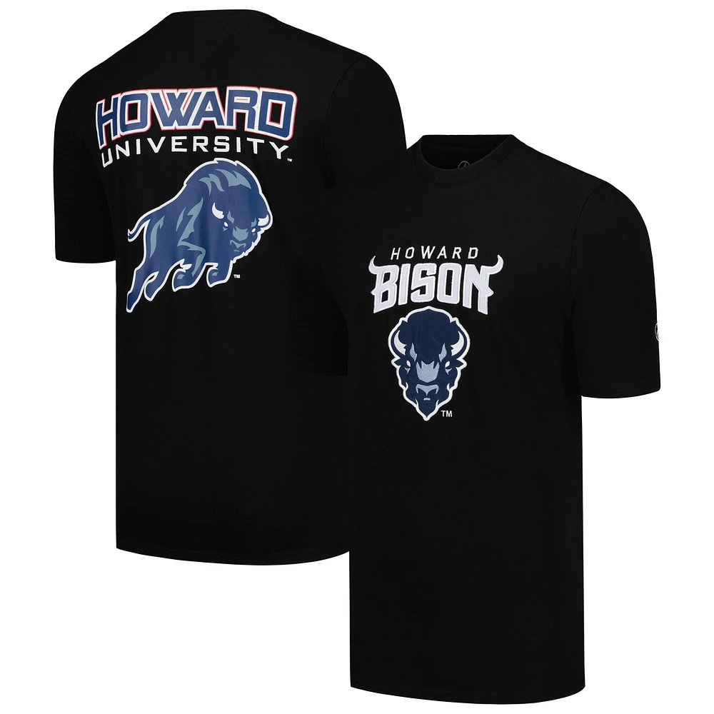 T-shirt FISLL Howard Bison noir pour hommes