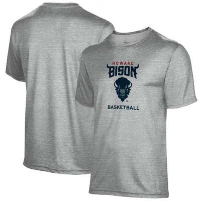 Howard Bison Basketball Name Drop T-Shirt - Gray