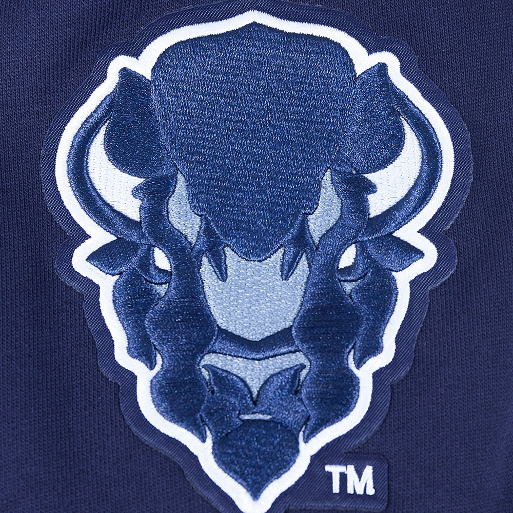 Sweat à capuche Pro Standard bleu marine Howard Bison Crest pour hommes