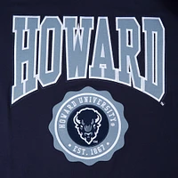 Men's Pro Standard Navy Howard Bison Crest T-Shirt