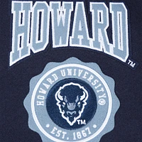 Men's Pro Standard Navy Howard Bison Crest Wool Full-Zip Jacket