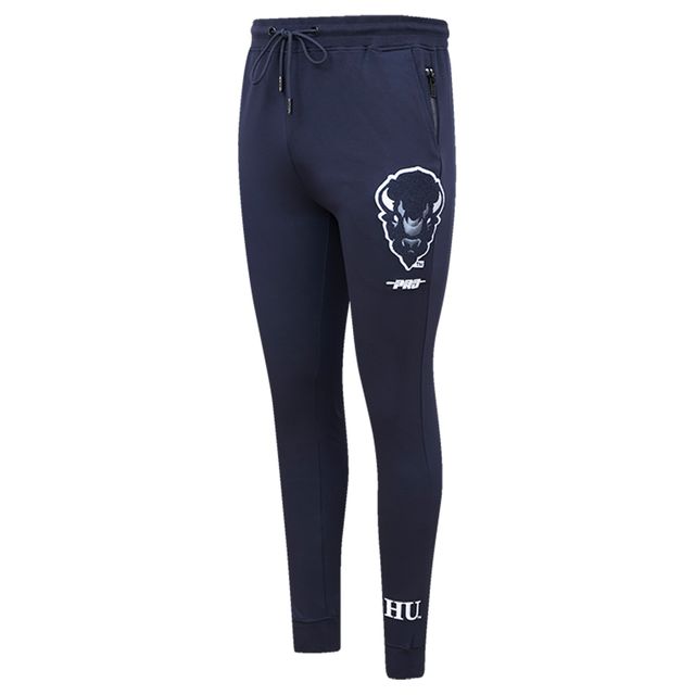 Pantalon de jogging classique Pro Standard Navy Howard Bison University pour hommes