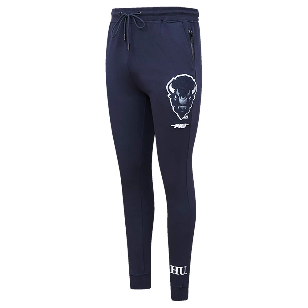 Men's Pro Standard Navy Howard Bison University Classic Joggers