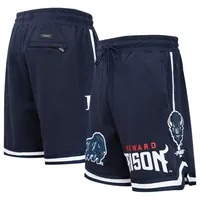 Men's Pro Standard Navy Howard Bison University Classic Shorts