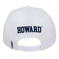 Men's Pro Standard White Howard Bison Mascot Wool Snapback Hat