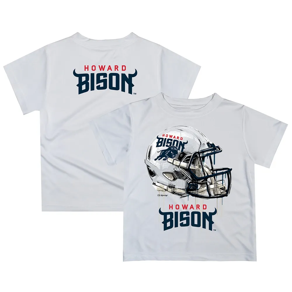 Howard Bison Toddler Dripping Helmet T-Shirt