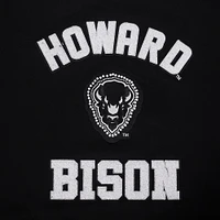 Sweat-shirt court Pro Standard noir Howard Bison Pearl pour femme