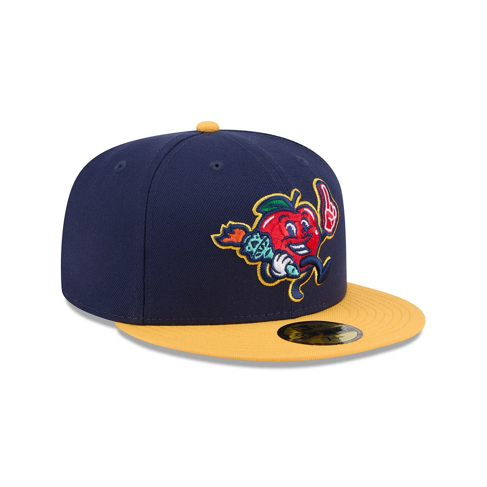 Casquette ajustée 59FIFTY bleu marine Hudson Valley Renegades pour homme de New Era