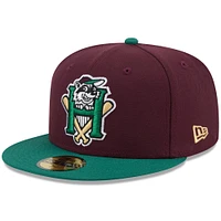 Men's New Era  Purple Hudson Valley Renegades Theme Nights 59FIFTY Fitted Hat