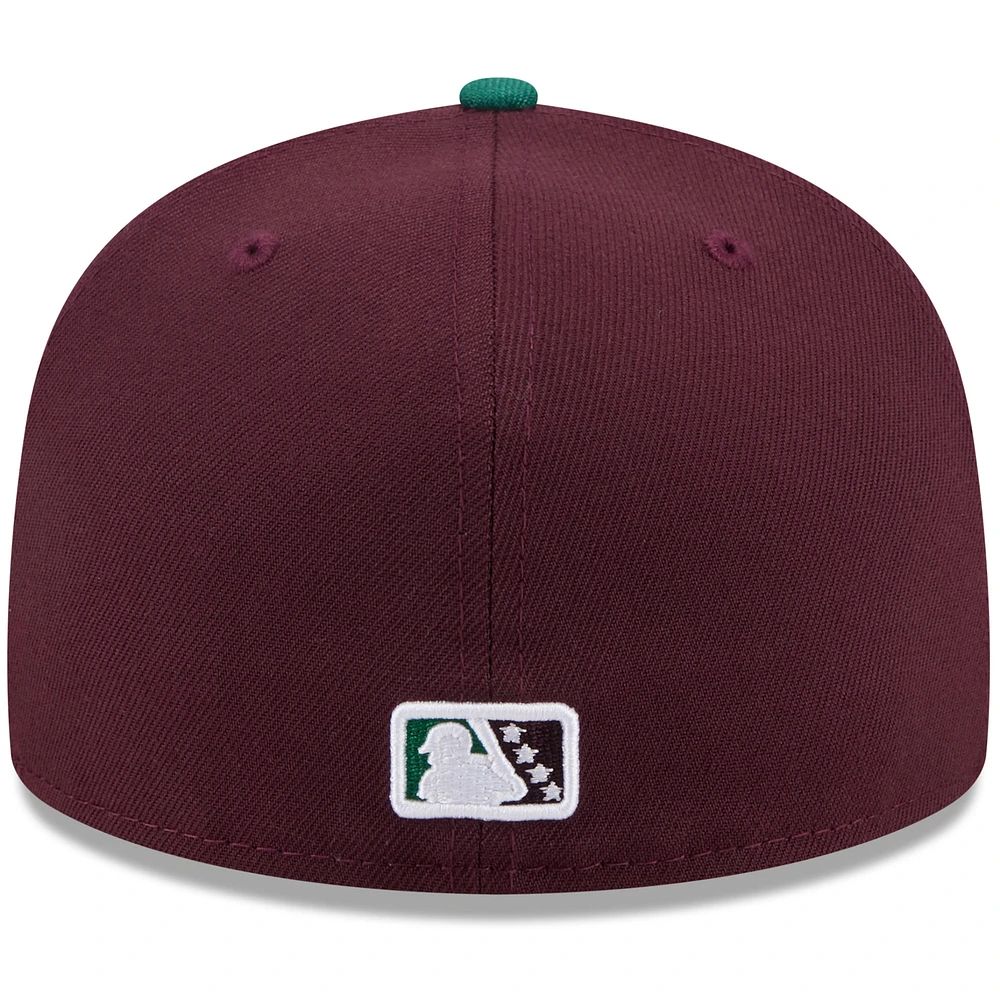 Men's New Era  Purple Hudson Valley Renegades Theme Nights 59FIFTY Fitted Hat