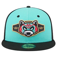 Men's New Era Light Blue/Black Hudson Valley Renegades Copa de la Diversión 59FIFTY Fitted Hat
