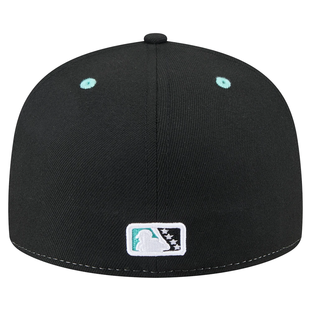 Men's New Era Light Blue/Black Hudson Valley Renegades Copa de la Diversión 59FIFTY Fitted Hat