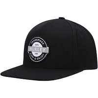 Men's Black Hurley Underground Snapback Hat 