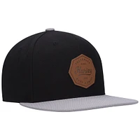 Men's Hurley Black/Gray Tahoe Snapback Hat