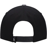 Men's Hurley Black/Gray Tahoe Snapback Hat