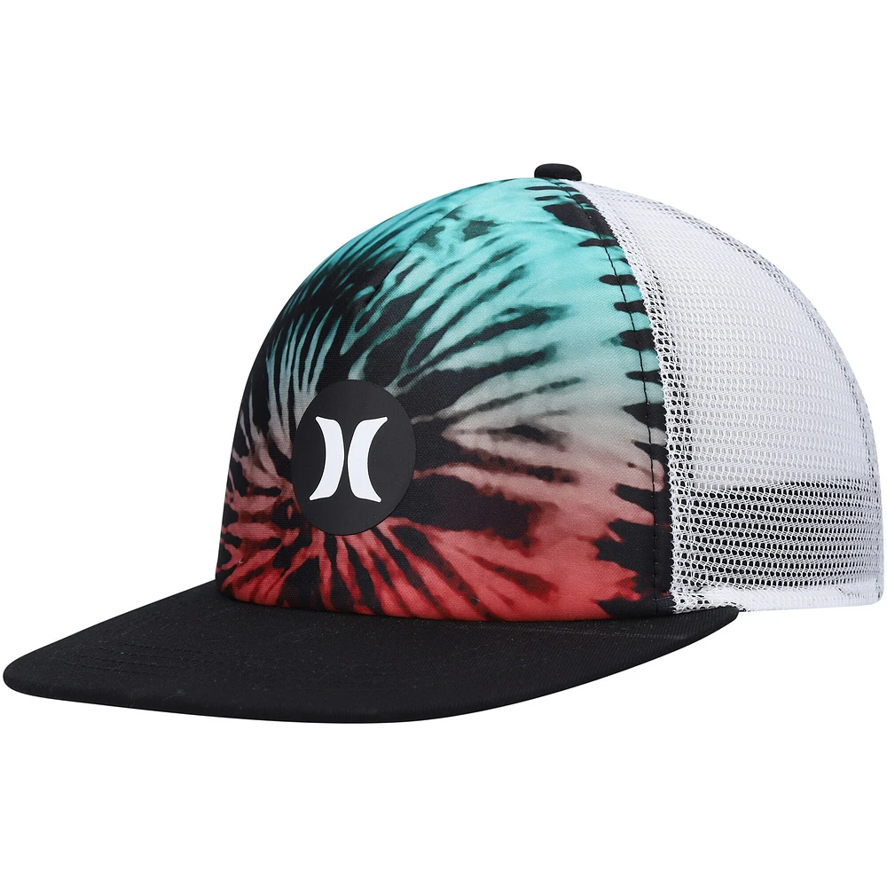 Casquette Snapback Hurley Balboa Trucker noir/blanc pour hommes