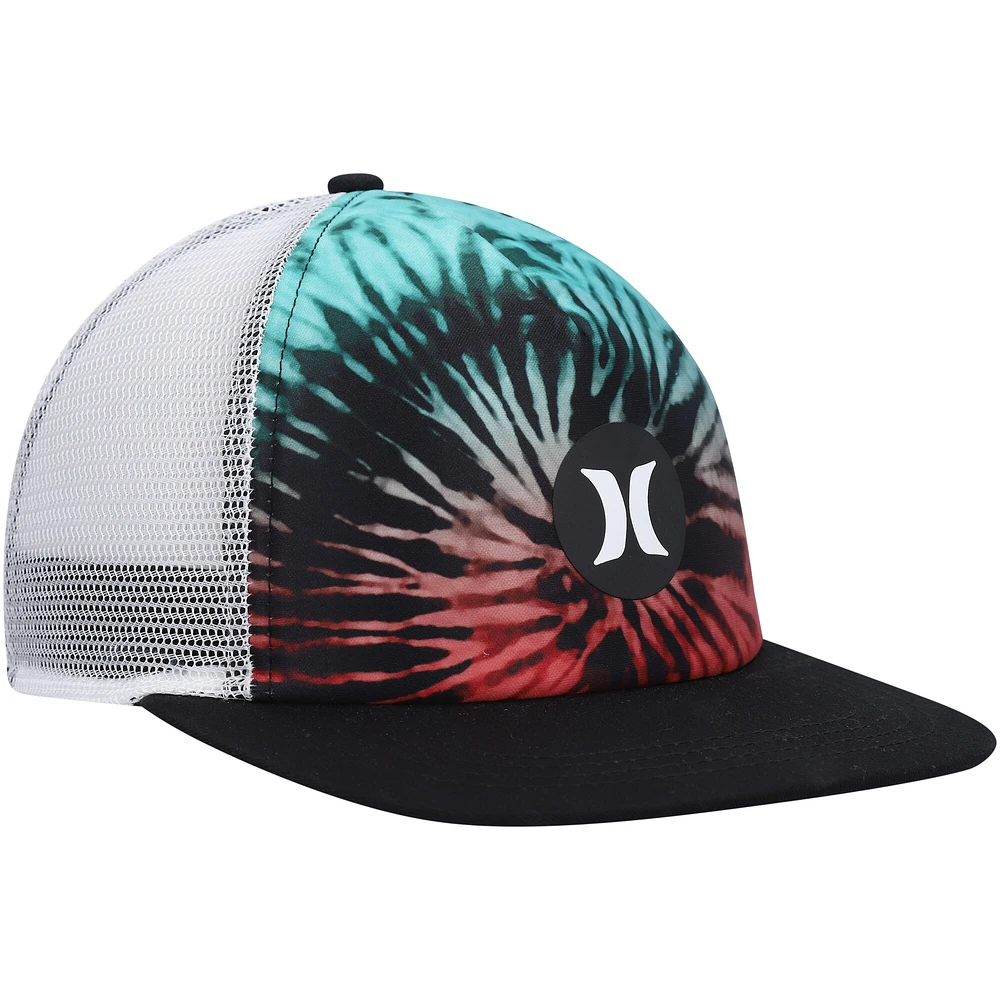 Casquette Snapback Hurley Balboa Trucker noir/blanc pour hommes