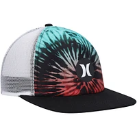 Casquette Snapback Hurley Balboa Trucker noir/blanc pour hommes