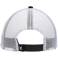 Casquette Snapback Hurley Balboa Trucker noir/blanc pour hommes