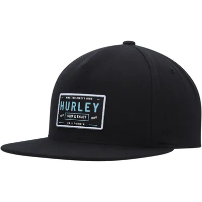 Hurley Bixby Snapback Hat - Black