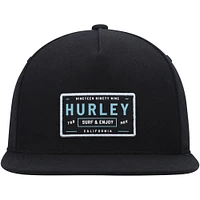 Men's Hurley Black Bixby Snapback Hat