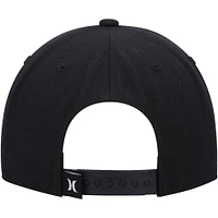 Men's Hurley Black Bixby Snapback Hat