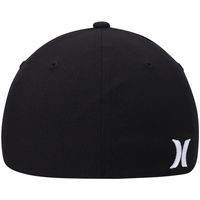 Men's Hurley Black Corp Textured Flex - Hat