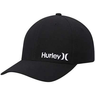 Casquette texturée Tri-Blend Flex Fit Hurley Black Corp pour homme